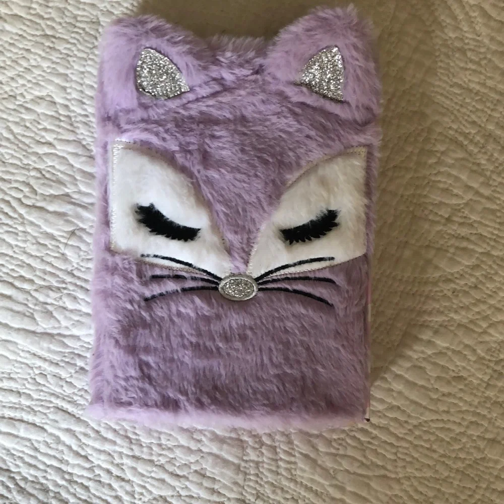 Purple Fox Plush Planner